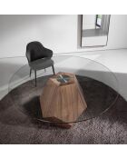 Grauer schwarzer Stuhl - 60x59x59