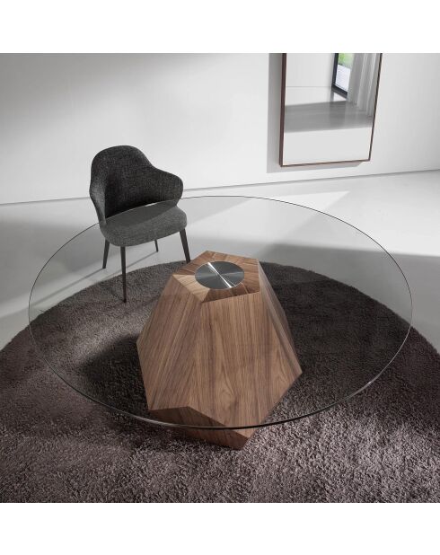 Chaise gris/noir - 8x60x59 cm