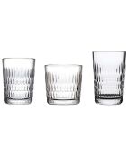 Service de verres transparents - 18 pièces