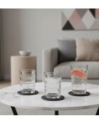 Service de verres transparents - 18 pièces