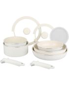 Wit kookgerei - 10 stuks