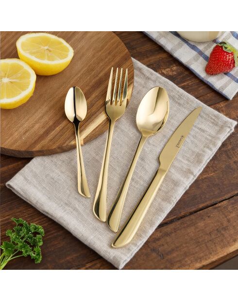 Portabicchieri Théa champagne 24 pezzi