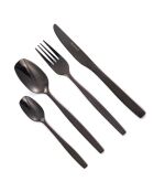 Portabicchieri neri Elora da 24 pezzi