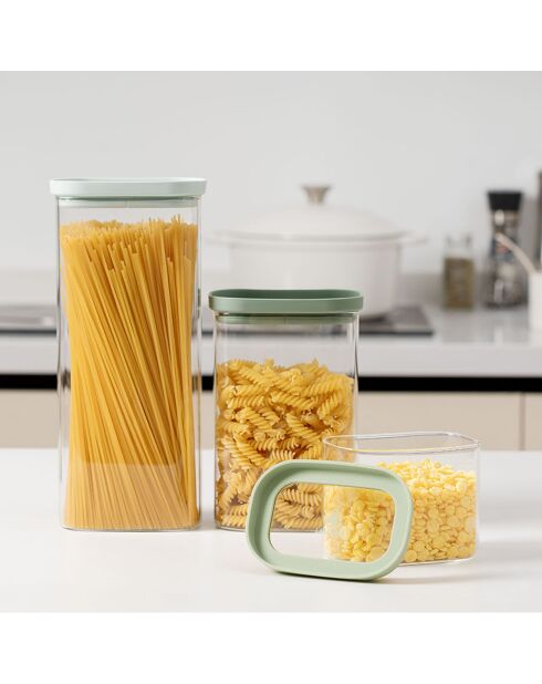 3 Bocaux de conservation alimentaire en verre