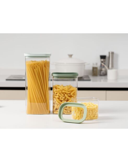 3 Bocaux de conservation alimentaire en verre