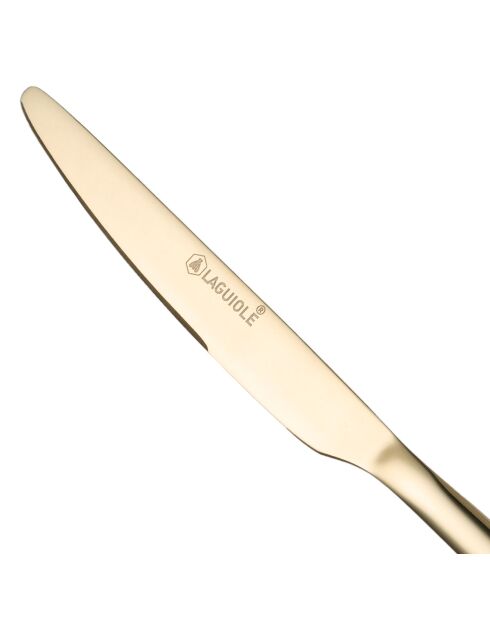 Set posate Cléa champagne 24 pezzi