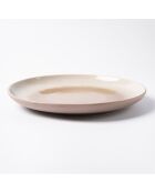 Iris Taupe Tafelset aus reaktivem Steinzeug, 18-teilig