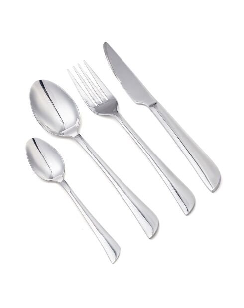 Menagères 24 pièces Théa argent