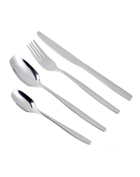 Menagères 24 pièces Élora argent