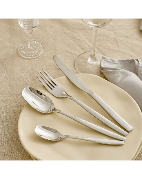 Menagères 24 pièces Élora argent