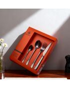 Portabicchieri neri Théa 24 pezzi