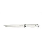Coltello da affettare bianco Elegance - 33 cm