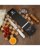 Coltello da affettare bianco Elegance - 33 cm