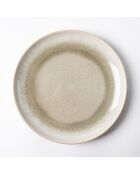 Servizio da tavola Green Iris Reactive in gres - 18 pezzi