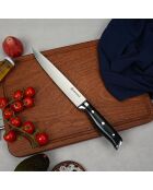 Coltello per affettare 'essentials' nero - 33 cm