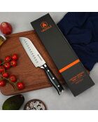 Couteau santoku essentials noir - 29,4 cm