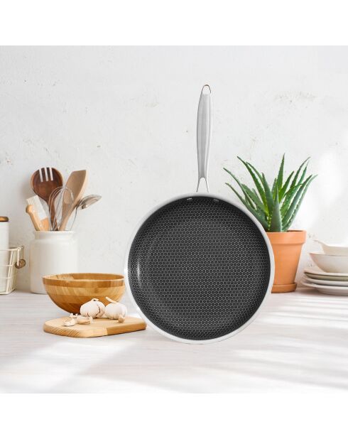 Poêle triplex blacksteel - 28cm