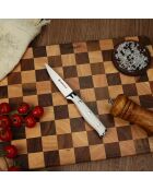 Coltello per verdure 'elegance' bianco - 20,5 cm