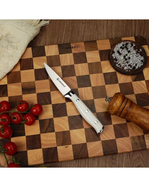 Couteau à légumes élégance blanc - 19,9 cm