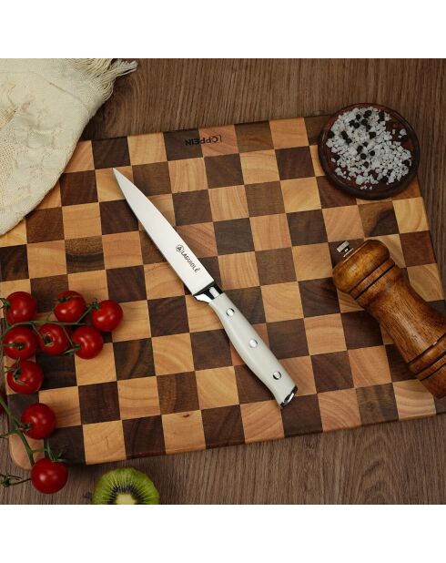 Couteau doffice élégance blanc - 24 cm