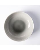 Juego de vajilla Iris de gres reactivo azul/gris, 18 piezas