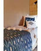 Tessuto Bogolan in Indigo. Mali. 149x102 cm