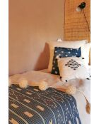 Tessuto Bogolan in Indigo. Mali. 149x102 cm