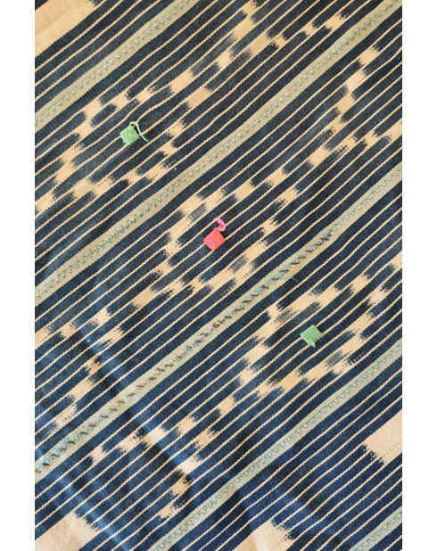 Tela bogolan en color índigo. Mali. 149x102cm