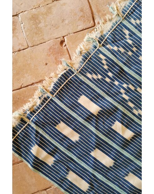 Tela bogolan en color índigo. Mali. 149x102cm