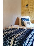 Tela bogolan en color índigo. Mali. 160x115 cm