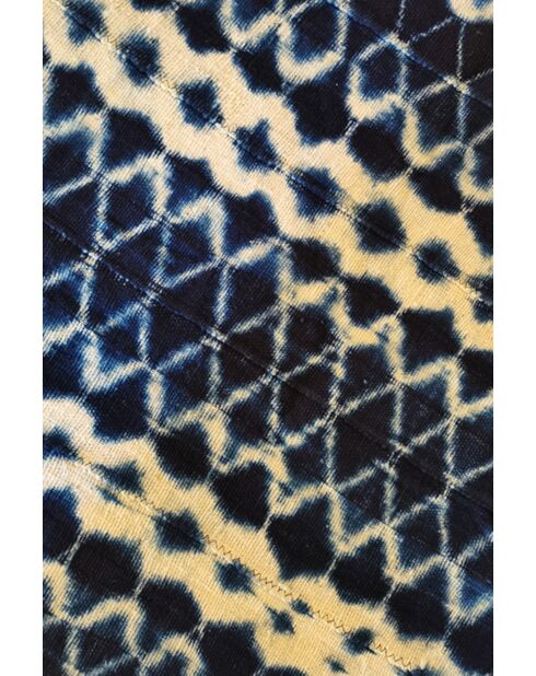 Tela bogolan en color índigo. Mali. 160x115 cm