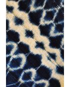 Tela bogolan en color índigo. Mali. 160x115 cm