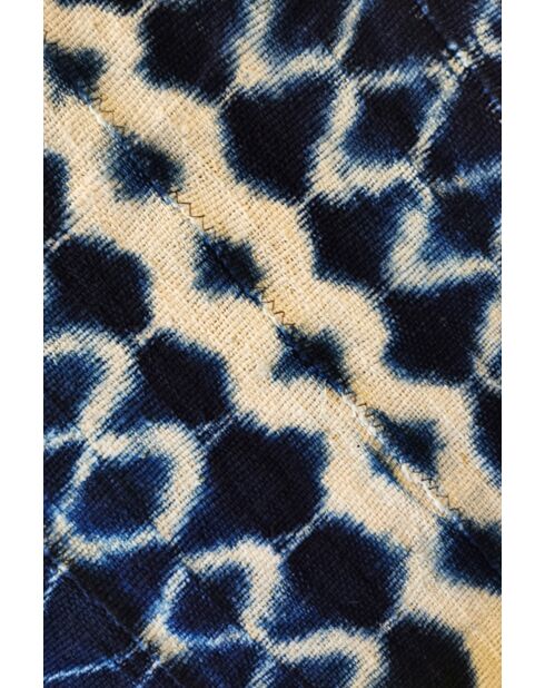 Tela bogolan en color índigo. Mali. 160x115 cm