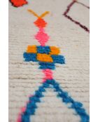 Bunter Berberteppich, 250 x 147 cm