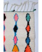 Bunter Berberteppich, 250 x 147 cm