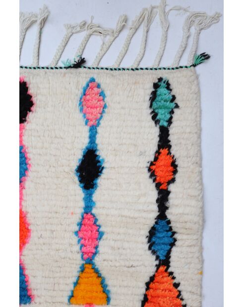 Bunter Berberteppich, 250 x 147 cm