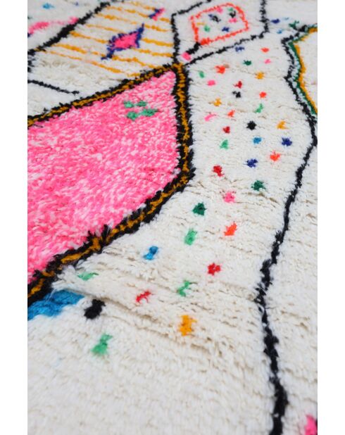 Bunter Berberteppich, 295 x 197 cm