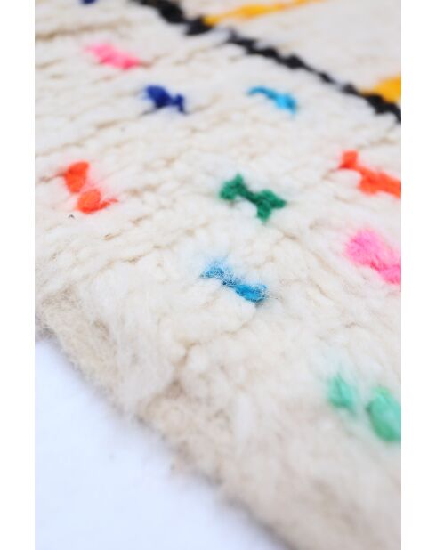 Kleurrijk Berber vloerkleed - 160x96cm