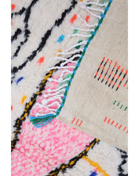 Kleurrijk Berber vloerkleed - 160x96cm