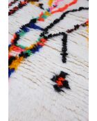 Alfombra bereber colorida, 150 x 97 cm