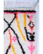 Alfombra bereber colorida, 150 x 97 cm