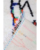 Alfombra bereber colorida, 150 x 97 cm