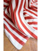 Berberkariertes rotes Streifen-250x150cm