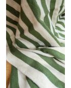 Plaid berbero con strisce cachi-300x200 cm