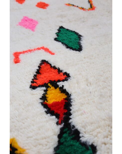 Bunter Berberteppich, 304 x 190 cm