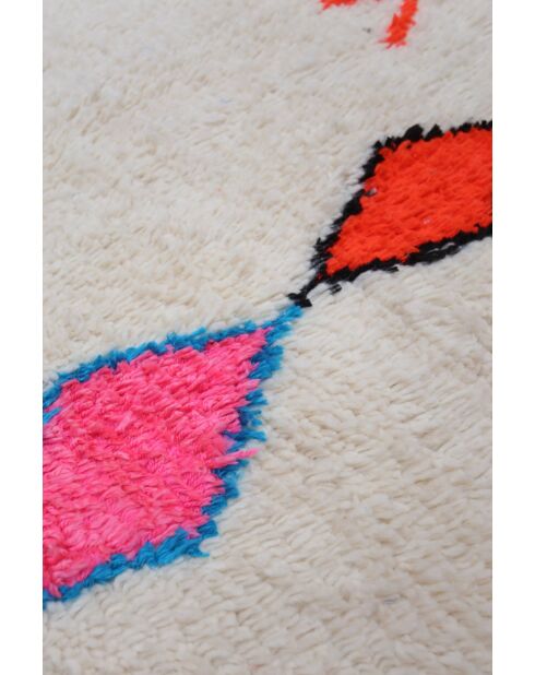 Bunter Berberteppich, 304 x 190 cm