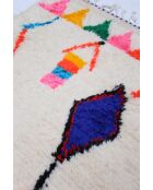 Bunter Berberteppich, 304 x 190 cm