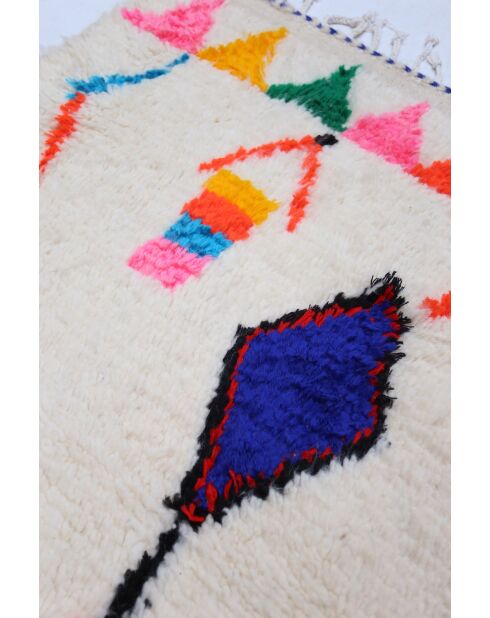 Bunter Berberteppich, 304 x 190 cm