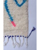 Bunter Berberteppich, 304 x 190 cm