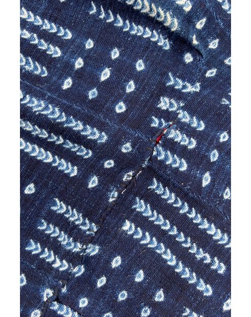 Tela bogolan en color índigo. Mali. 150x100 cm